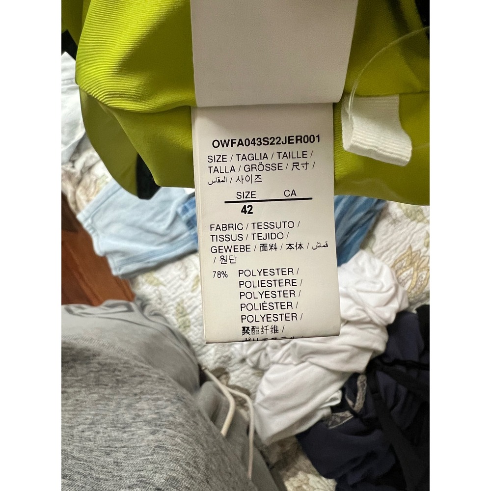 Off-White Monogram Swimsuit Green Black Blue Gradient Logo‎ One Piece size 42 - Picture 4 of 4